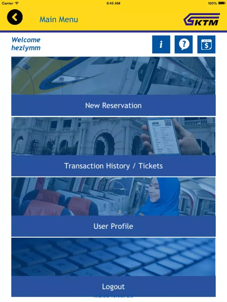 KTMB MobTicket iPad  Ekran Görüntüleri